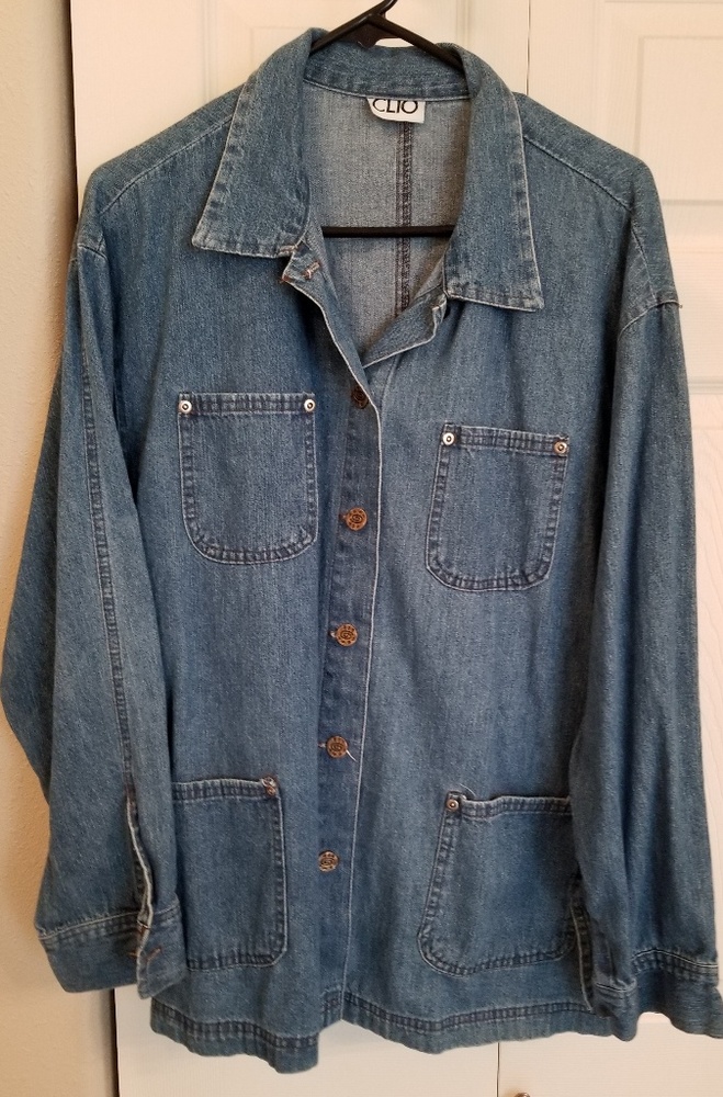 CLIO denim shirt jacket